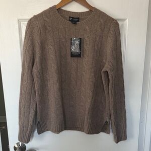 Bloomingdale's Women’s Cashmere Crewneck Sweater - Brown